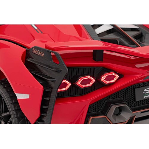 Ramiz Električni avto 24V Lamborghini Sian 4X4 RDEČA Slike