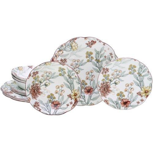 Creatable Jedilni Servis Fiore, 12-Delni Cene