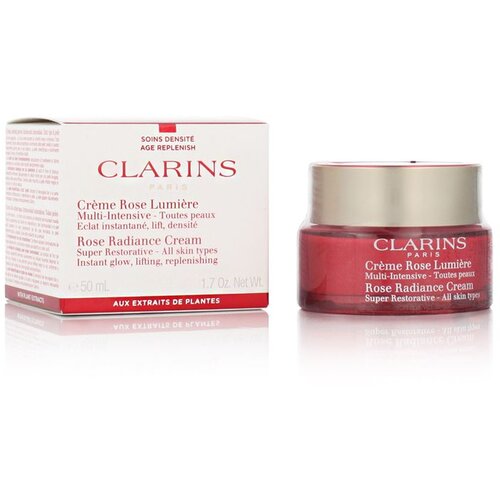 Clarins rose Radiance posvjetljujuća dnevna krema za lice 50 ml za žene Cijene