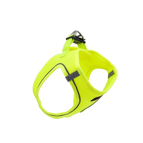 Moksi am za pse air mesh harness VR02 l - neon yellow Cene