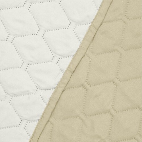 DecoKing Bežno-belo posteljno pregrinjalo iz mikrovlaken Axel, 200 x 220 cm Slike
