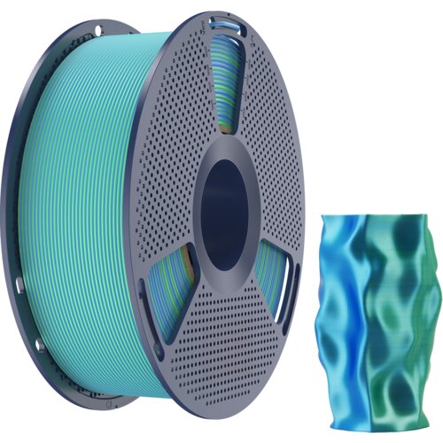 SUNLU Silk PLA+ Dual Color Blue Green - 1,75 mm / 1000 g Cijene