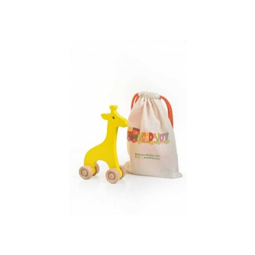 HANAH HOME drvena igračka giraffe yellow Slike