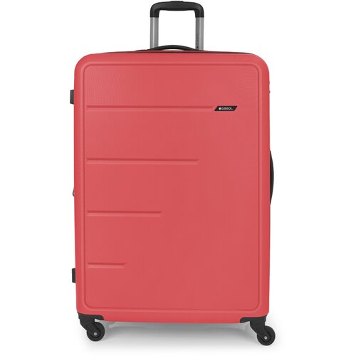Gabol FUTURE veliki kofer (L) | crveni | proširivi | ABS Slike