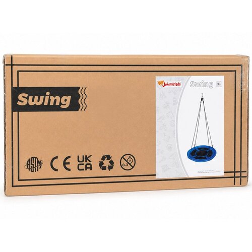  Gnijezdo ljuljačka (100cm &amp;ndash; do 250kg) plava Slike
