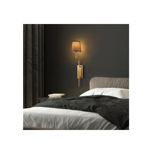 Opviq vall lamp zidna zlatno - braon lampa lumora 15332 Slike