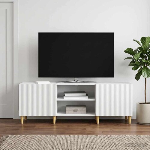 TV ormar Bijela 150 x 31 x 50 cm Konstruirano drvo Cene
