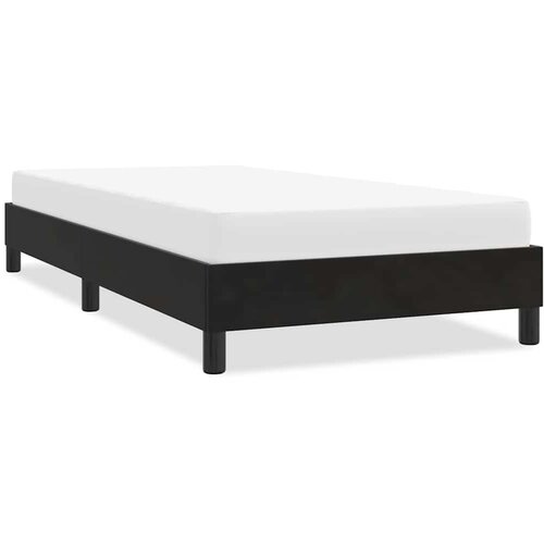 VidaXL posteljni okvir brez vzmetnice črna 80x220 cm žamet Slike