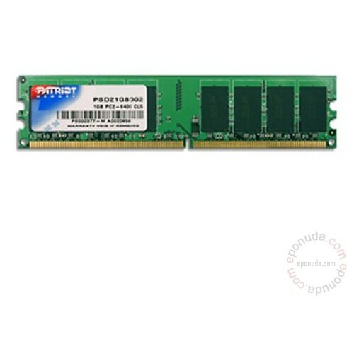 Patriot DIMM DDR2 1GB 800MHz CL6 PSD21G800816 ram memorija Slike