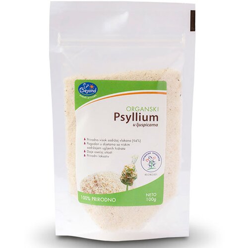 Beyond Psilijum ljuspice organic 100g Cene