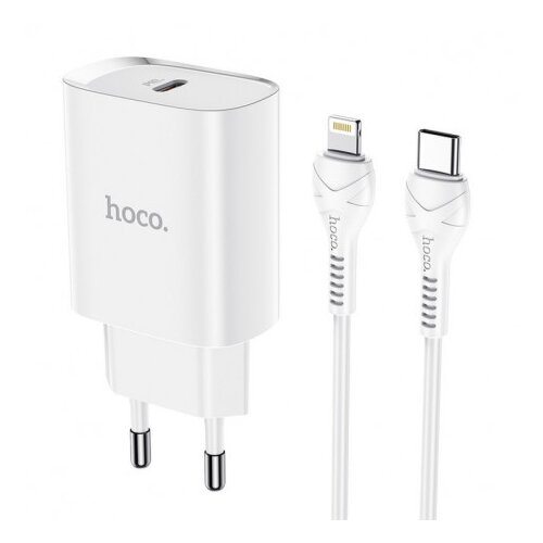 Hoco. Punjač za iPhone USB-C na lightning 1m Slike