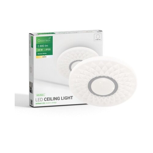 Greentech LED plafonjera 24w 4000k 40cm ( helena-l ) Slike
