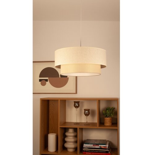  Visilica na sajli NATIA 1xE27/60W/230V prečnik 45 cm krem Slike
