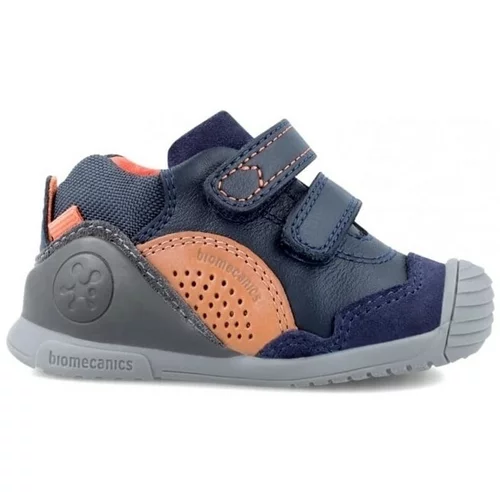 Biomecanics Modne superge Baby Sneakers 231125-A - Azul Marinho Oranžna