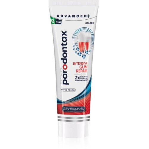 Parodontax Intensive Gum Repair White &amp;amp; Polish zobna pasta za beljenje zob 75 ml Slike