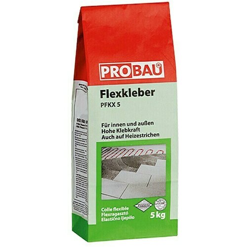 PROBAU Fleksibilno ljepilo (5 kg, Vrlo nizak udio kromata) Cijene