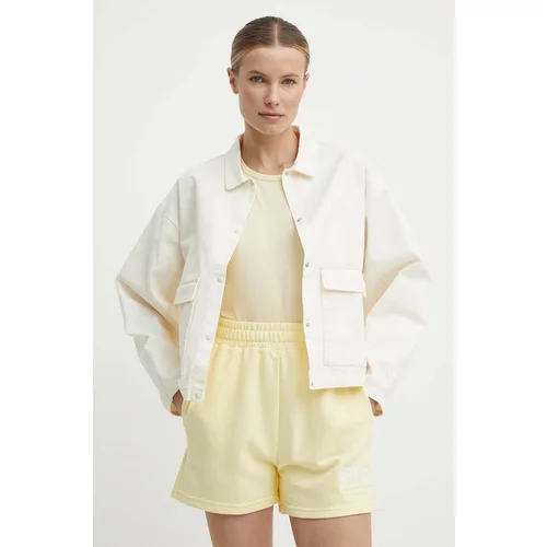 Puma Traper jakna za žene, boja: bež, za prijelazno razdoblje, oversize