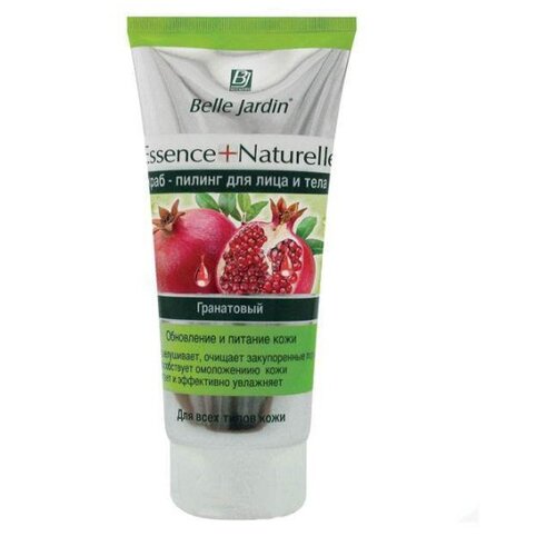 Belle Jardin ESSENCE NATURELLE - Skrab - Krema za piling lica i tela sa ekstraktom nara i aloje 200ml Slike