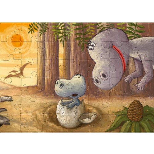 Školska knjiga PUZZLE DINOSAUR - za vrtiće Cene