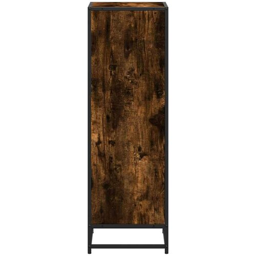 VidaXL Ormar za knjige dimljeni hrast 40x35x107,5 cm konstruirano drvo Slike