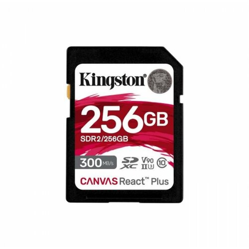 Kingston sdxc kartica canvas react plus 256GB Slike