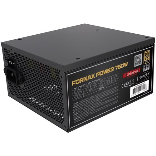 Gembird CCC-PSUGOLD-750W Power supply unit Fornax Power 750W active PFC 12cm fan 80+Gold Cijene