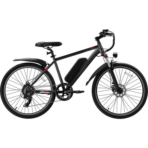 Headeer Električno kolo 26" BK900 &ndash; 48V 15,6Ah baterija, mestni commuter, črno, (5000255642) Cene