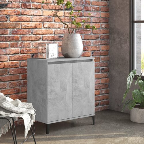  Komoda siva boja betona 60x35x70 cm od konstruiranog drva Cijene