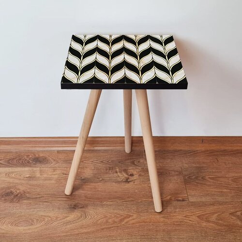 Hanah home Club sto Shp267, 35x42x35 cm, crni Cene