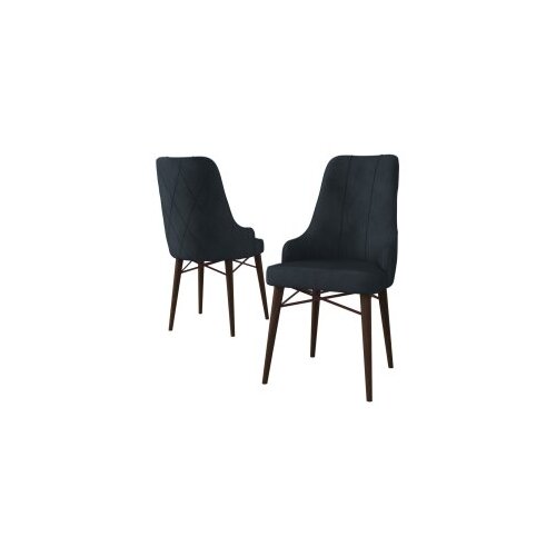 Hanah home set stolica Neta, 46x95x42 cm, 4 dijela, antracit-smeđa Cene