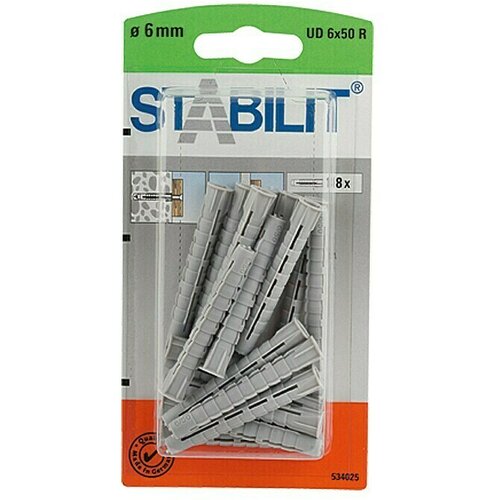 STABILIT Univerzalna ekspanzivna tipla (Promjer tiple: 6 mm, Duljina tiple: 50 mm, 18 Kom.) Cijene