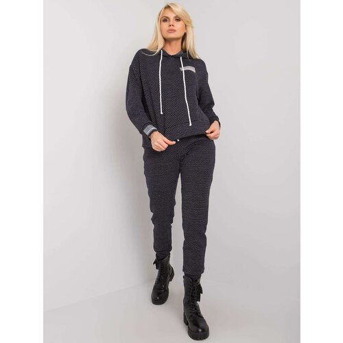 Fashion Hunters Black knit set with hood from Blake Slike