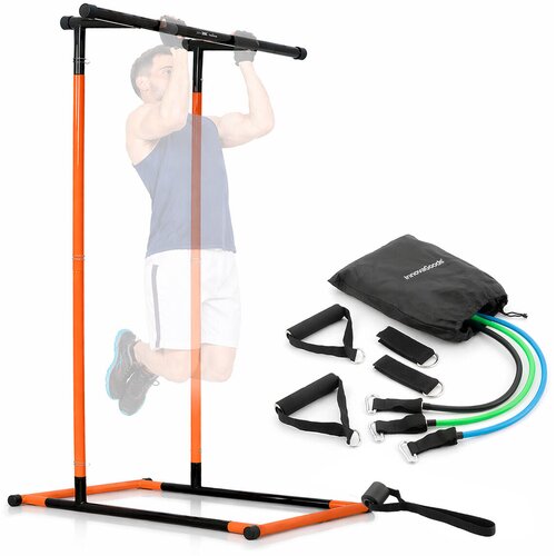  Pack postaja za dvigovanje telesa Fitness in komplet uporovnih trakov z dodatki in vadnico InnovaGoods Cene