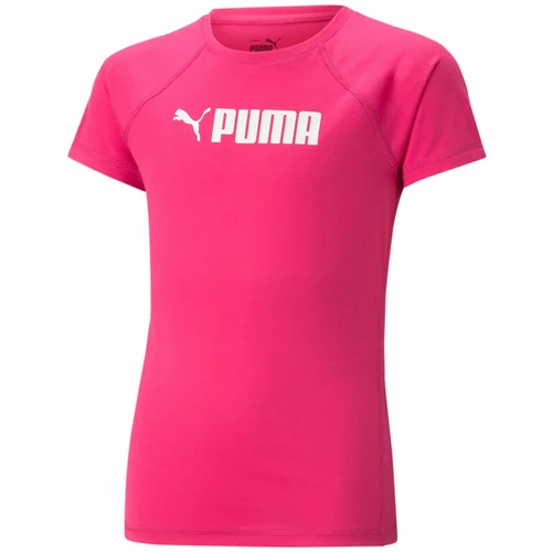 Puma Tehnička sportska majica roza / bijela