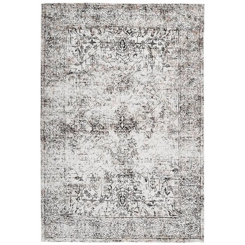 Kayoom RAVNO TKANA PREPROGA Iglesia 500 Anthrazit / Creme 120/170 cm tkano antracit, krem barve Cene