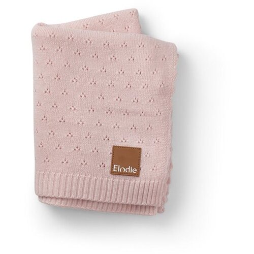 ELODIE misty pink pointelle pokrivač Slike