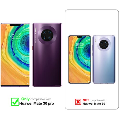  Ohi&amp;scaron;je, združljivo z Huawei MATE 30 PRO v kavovinsko rdeča - Za&amp;scaron;čitni ovitek z magnetnim zapiranjem, stoječo funkcijo in režo za kartice, (20548687) Slike