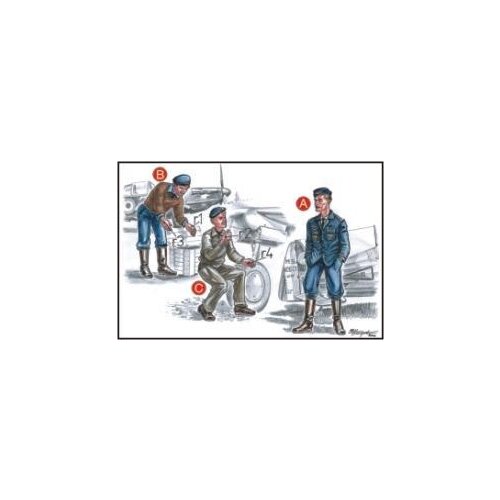 Special-Hobby French Mechanics (2 fig.) And Pilot WW II, (21287352) Cene