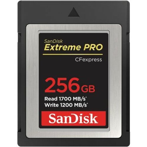 Sandisk Extreme PRO CFexpress Card Type B 256GB SDCFE-256G-GN4N Slike