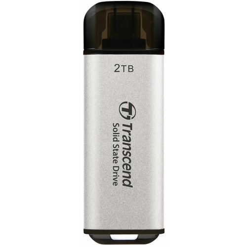 Transcend TS2TESD300S 2TB, portable ssd, ESD300S, usb 10Gbps, type c,silver Cene