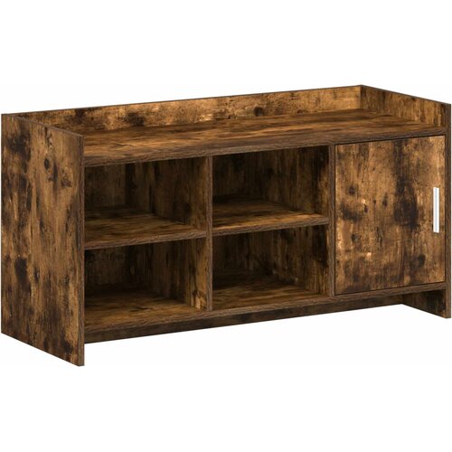  Ormar za cipele s pohranom Dimljeni hrast 100 x 39,5 x 51 cm Slike