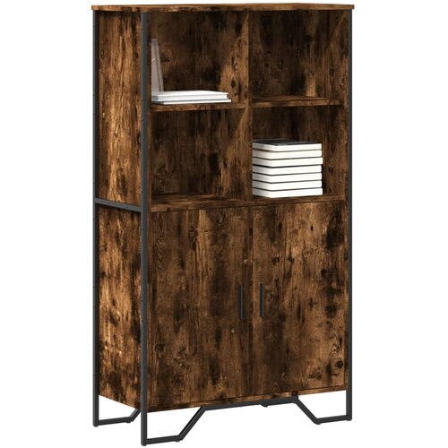 vidaXL Visoka komoda boja hrasta 79,5x35,5x137,5 cm konstruirano drvo Cene