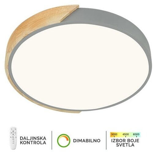  led plafonska lampa F2811-16C gy+wd Cene