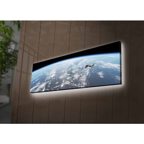 Wallity Slika sa LED osvetljenjem 3090NASA-020, 30x90 cm Cene