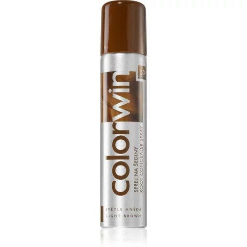 Colorwin Hair instant sprej za prekrivanje izrasta nijansa Light Brown 75 ml