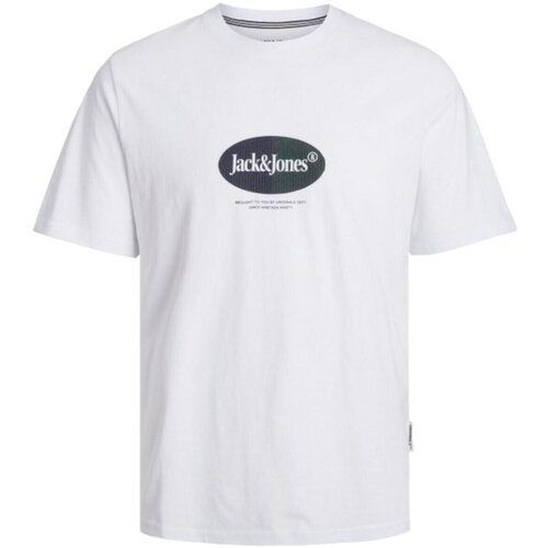 Jack &amp;amp; Jones Majice s kratkimi rokavi - Bela Slike