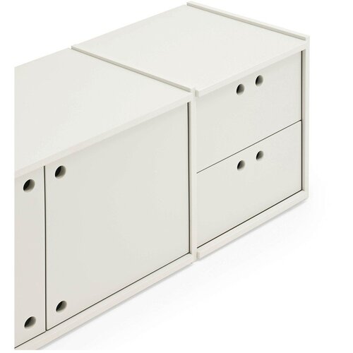 Teulat Kremno bela TV omarica 157x42x40 cm Wally &amp;ndash; Slike