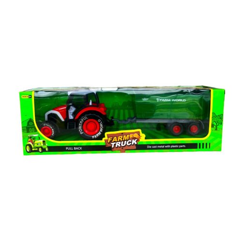 Merx igračka traktor 14.5cm metal plastika ( MS01454 ) Slike