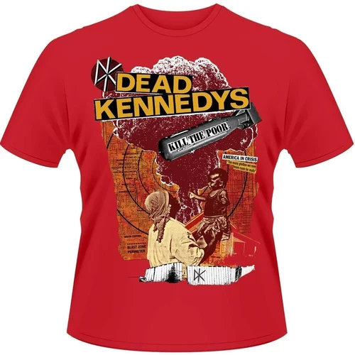 Dead Kennedys Majica Kill The Poor Red XL