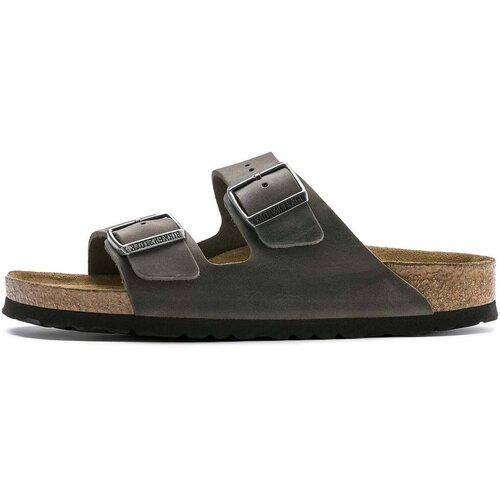 Birkenstock Nogavice Arizona Sfb, Oiled Leather Kostanjeva Cene